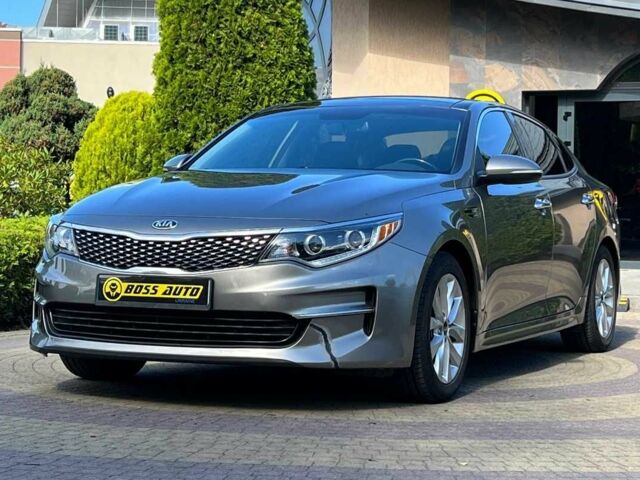 Серый Киа Оптима, объемом двигателя 2.4 л и пробегом 185 тыс. км за 12300 $, фото 2 на Automoto.ua