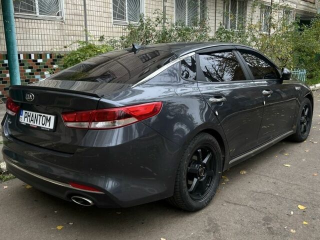 Серый Киа Оптима, объемом двигателя 2 л и пробегом 210 тыс. км за 12999 $, фото 2 на Automoto.ua