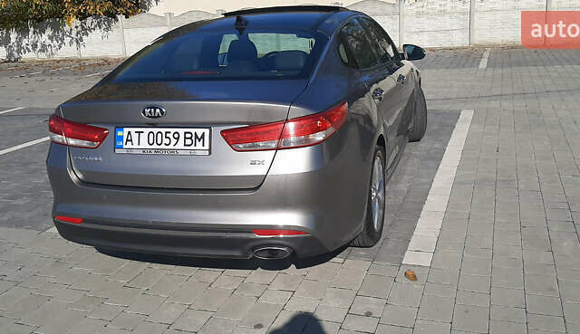 Серый Киа Оптима, объемом двигателя 2.36 л и пробегом 176 тыс. км за 12700 $, фото 16 на Automoto.ua