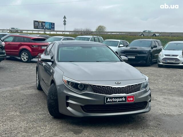 Серый Киа Оптима, объемом двигателя 2.4 л и пробегом 190 тыс. км за 12090 $, фото 11 на Automoto.ua