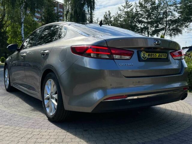 Серый Киа Оптима, объемом двигателя 2.4 л и пробегом 185 тыс. км за 12300 $, фото 4 на Automoto.ua