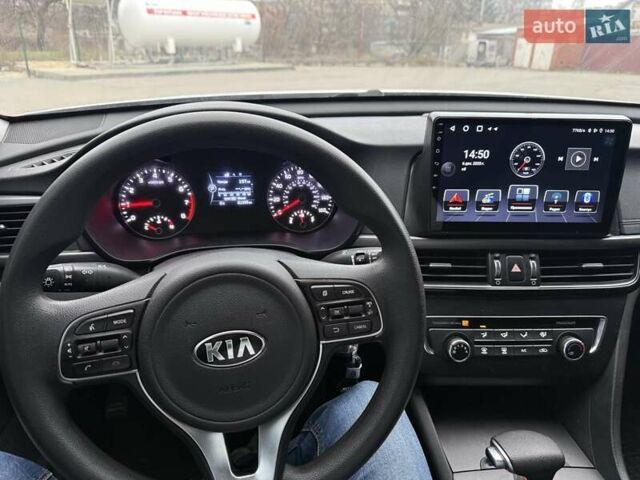 Серый Киа Оптима, объемом двигателя 2.4 л и пробегом 131 тыс. км за 11500 $, фото 11 на Automoto.ua