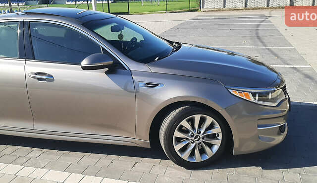 Серый Киа Оптима, объемом двигателя 2.36 л и пробегом 176 тыс. км за 12700 $, фото 10 на Automoto.ua