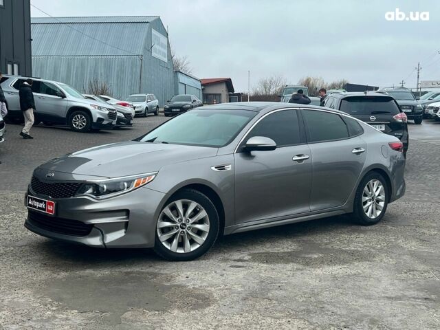 Серый Киа Оптима, объемом двигателя 2.4 л и пробегом 190 тыс. км за 12090 $, фото 1 на Automoto.ua