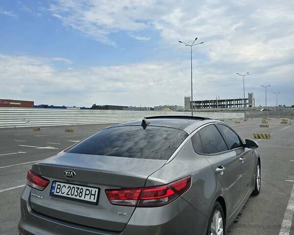 Сірий Кіа Оптіма, об'ємом двигуна 2.4 л та пробігом 190 тис. км за 12300 $, фото 7 на Automoto.ua