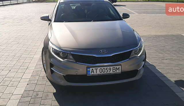 Серый Киа Оптима, объемом двигателя 2.36 л и пробегом 176 тыс. км за 12700 $, фото 6 на Automoto.ua