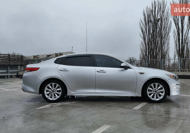 Серый Киа Оптима, объемом двигателя 2.4 л и пробегом 121 тыс. км за 12490 $, фото 3 на Automoto.ua