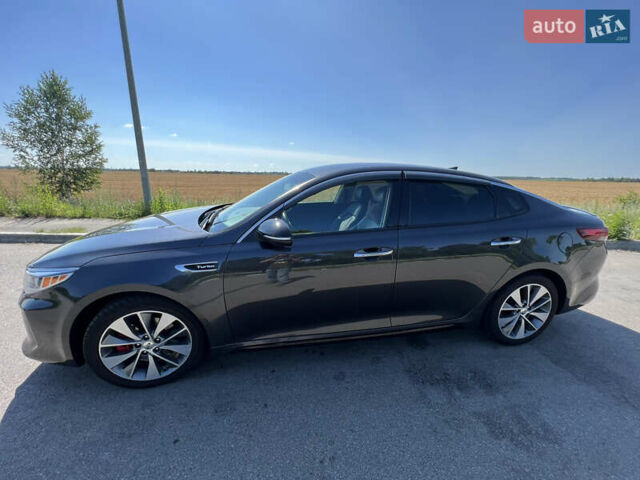 Серый Киа Оптима, объемом двигателя 2 л и пробегом 108 тыс. км за 11500 $, фото 5 на Automoto.ua