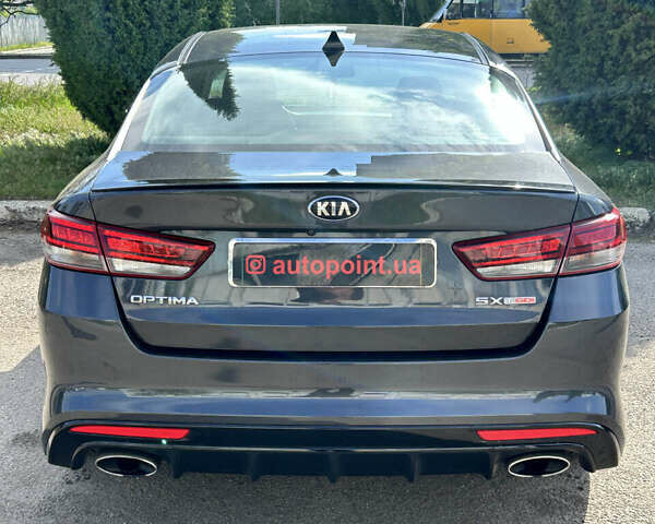 Сірий Кіа Оптіма, об'ємом двигуна 2 л та пробігом 132 тис. км за 12000 $, фото 8 на Automoto.ua