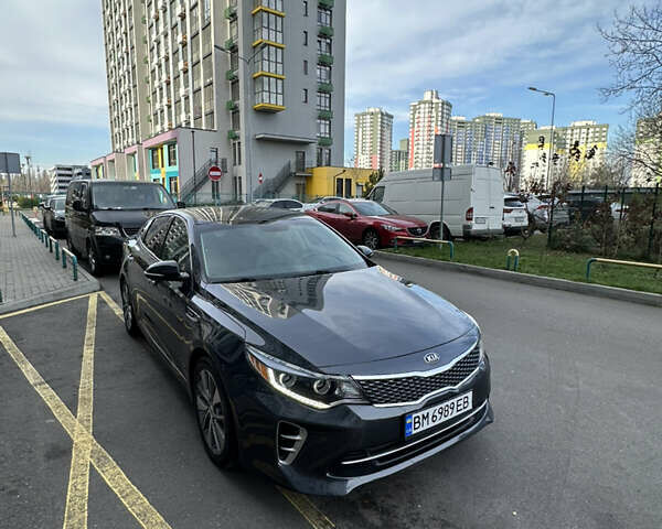 Сірий Кіа Оптіма, об'ємом двигуна 2 л та пробігом 142 тис. км за 10800 $, фото 18 на Automoto.ua