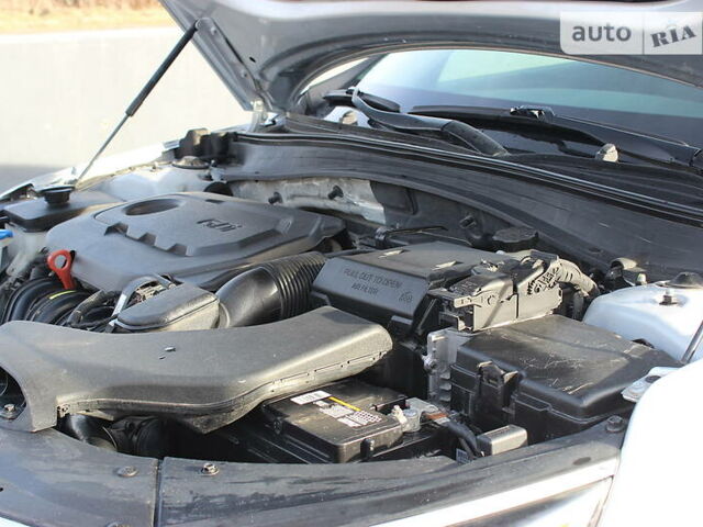 Серый Киа Оптима, объемом двигателя 2.4 л и пробегом 128 тыс. км за 11950 $, фото 115 на Automoto.ua