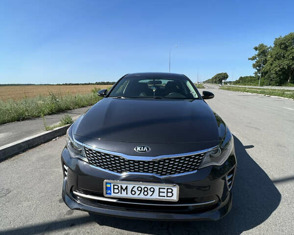 Серый Киа Оптима, объемом двигателя 2 л и пробегом 108 тыс. км за 11500 $, фото 2 на Automoto.ua