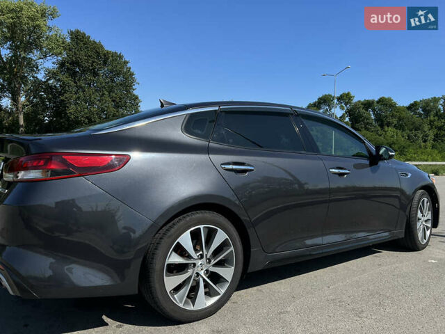 Серый Киа Оптима, объемом двигателя 2 л и пробегом 108 тыс. км за 11500 $, фото 9 на Automoto.ua