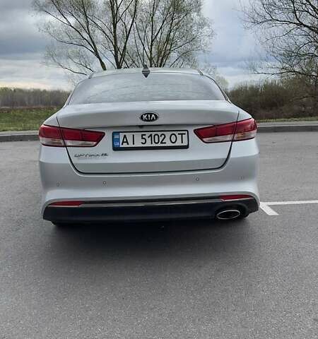 Серый Киа Оптима, объемом двигателя 2.36 л и пробегом 183 тыс. км за 8800 $, фото 2 на Automoto.ua