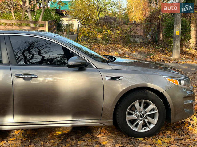 Серый Киа Оптима, объемом двигателя 2.4 л и пробегом 101 тыс. км за 10490 $, фото 13 на Automoto.ua