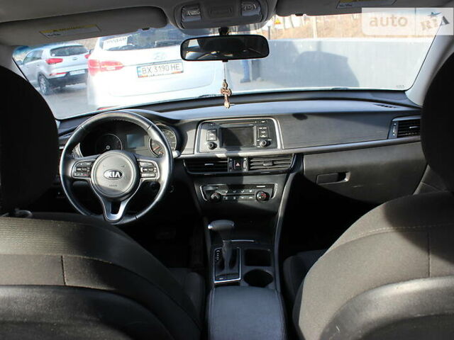 Серый Киа Оптима, объемом двигателя 2.4 л и пробегом 128 тыс. км за 11950 $, фото 107 на Automoto.ua