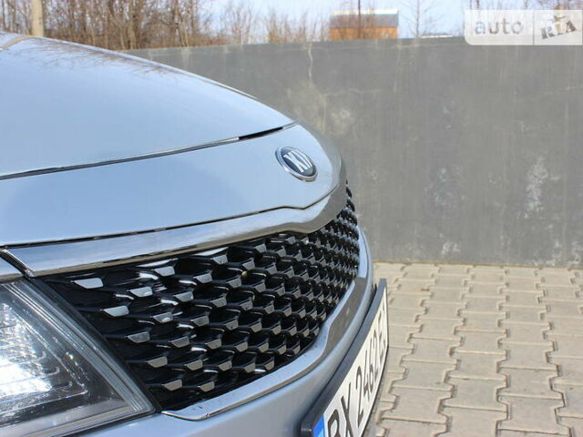 Серый Киа Оптима, объемом двигателя 2.4 л и пробегом 128 тыс. км за 11950 $, фото 56 на Automoto.ua