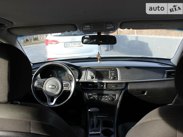 Серый Киа Оптима, объемом двигателя 2.4 л и пробегом 128 тыс. км за 11950 $, фото 106 на Automoto.ua