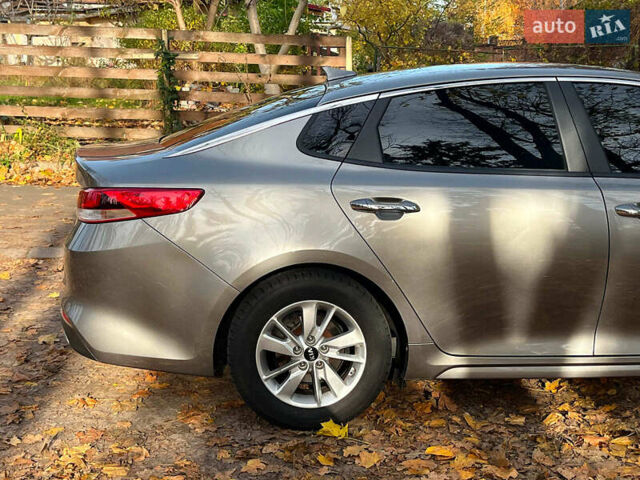 Серый Киа Оптима, объемом двигателя 2.4 л и пробегом 101 тыс. км за 10490 $, фото 12 на Automoto.ua