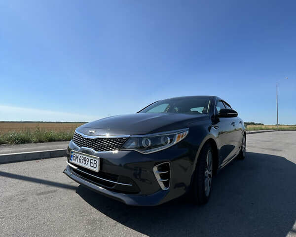 Серый Киа Оптима, объемом двигателя 2 л и пробегом 108 тыс. км за 11500 $, фото 1 на Automoto.ua