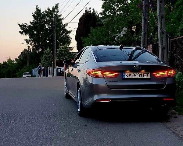 Серый Киа Оптима, объемом двигателя 2.4 л и пробегом 101 тыс. км за 13500 $, фото 4 на Automoto.ua