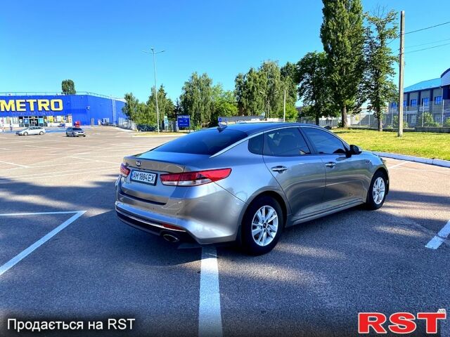 Серый Киа Оптима, объемом двигателя 2.4 л и пробегом 104 тыс. км за 12500 $, фото 3 на Automoto.ua