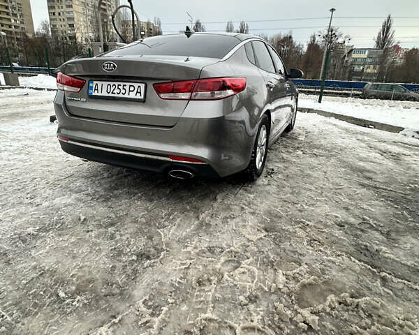 Сірий Кіа Оптіма, об'ємом двигуна 2.4 л та пробігом 140 тис. км за 12500 $, фото 7 на Automoto.ua