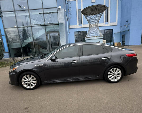 Сірий Кіа Оптіма, об'ємом двигуна 2.4 л та пробігом 164 тис. км за 13000 $, фото 4 на Automoto.ua