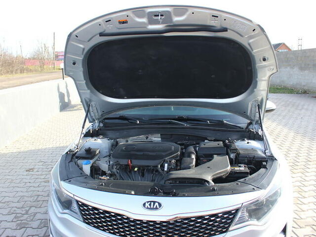 Серый Киа Оптима, объемом двигателя 2.4 л и пробегом 128 тыс. км за 11950 $, фото 111 на Automoto.ua