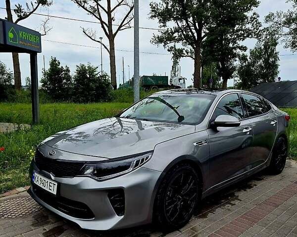 Серый Киа Оптима, объемом двигателя 2.4 л и пробегом 101 тыс. км за 13500 $, фото 2 на Automoto.ua