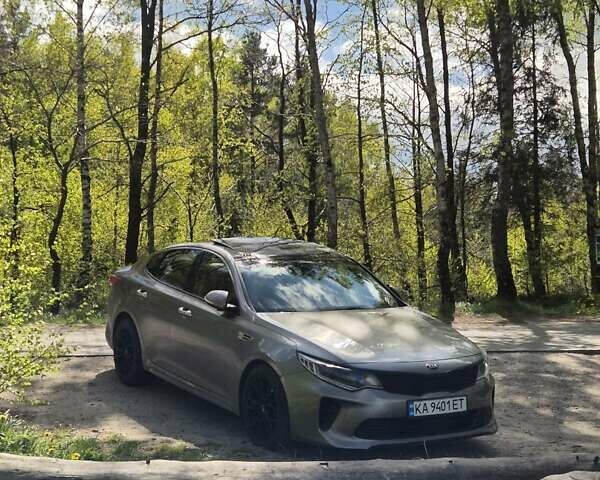 Серый Киа Оптима, объемом двигателя 2.4 л и пробегом 101 тыс. км за 13500 $, фото 3 на Automoto.ua