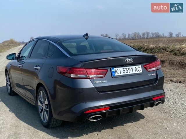 Сірий Кіа Оптіма, об'ємом двигуна 2 л та пробігом 144 тис. км за 9900 $, фото 10 на Automoto.ua