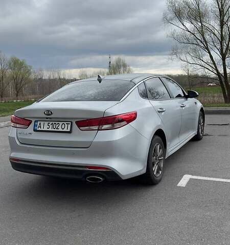 Серый Киа Оптима, объемом двигателя 2.36 л и пробегом 183 тыс. км за 8800 $, фото 4 на Automoto.ua