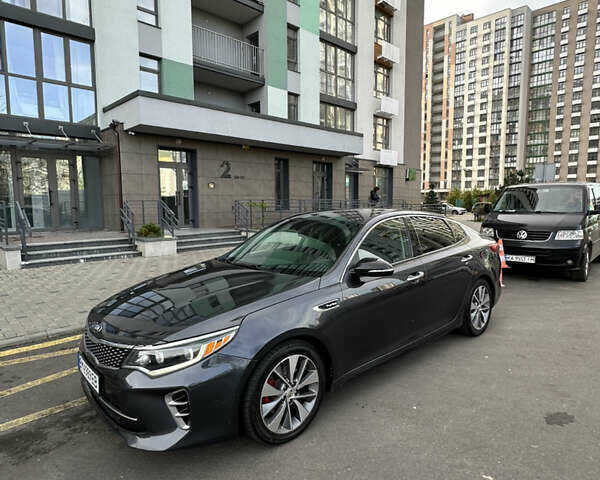 Сірий Кіа Оптіма, об'ємом двигуна 2 л та пробігом 142 тис. км за 10800 $, фото 17 на Automoto.ua