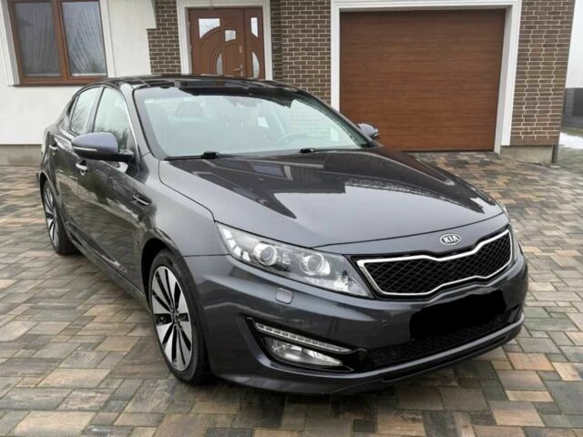 Серый Киа Оптима, объемом двигателя 2 л и пробегом 55 тыс. км за 8200 $, фото 4 на Automoto.ua