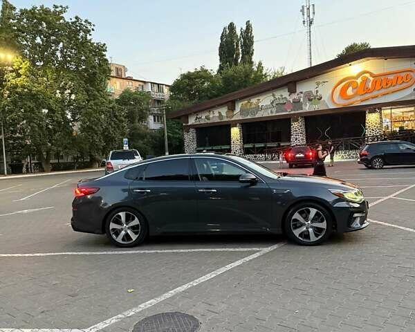 Серый Киа Оптима, объемом двигателя 2.36 л и пробегом 180 тыс. км за 15990 $, фото 9 на Automoto.ua