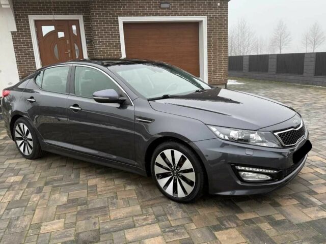 Серый Киа Оптима, объемом двигателя 2 л и пробегом 55 тыс. км за 8200 $, фото 2 на Automoto.ua