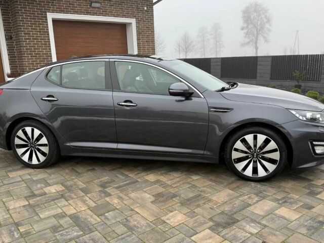 Серый Киа Оптима, объемом двигателя 2 л и пробегом 55 тыс. км за 8200 $, фото 12 на Automoto.ua