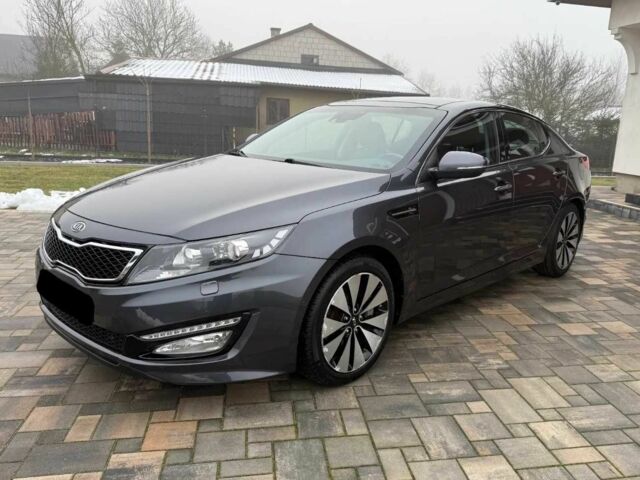 Серый Киа Оптима, объемом двигателя 2 л и пробегом 55 тыс. км за 8200 $, фото 3 на Automoto.ua