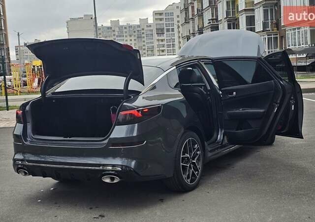 Сірий Кіа Оптіма, об'ємом двигуна 2.36 л та пробігом 89 тис. км за 14700 $, фото 40 на Automoto.ua