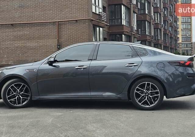 Сірий Кіа Оптіма, об'ємом двигуна 2.36 л та пробігом 89 тис. км за 14700 $, фото 2 на Automoto.ua