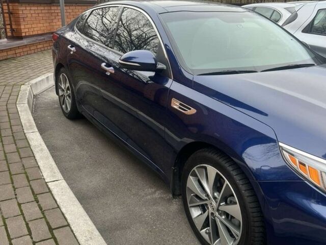 Синий Киа Оптима, объемом двигателя 2.4 л и пробегом 200 тыс. км за 14000 $, фото 20 на Automoto.ua