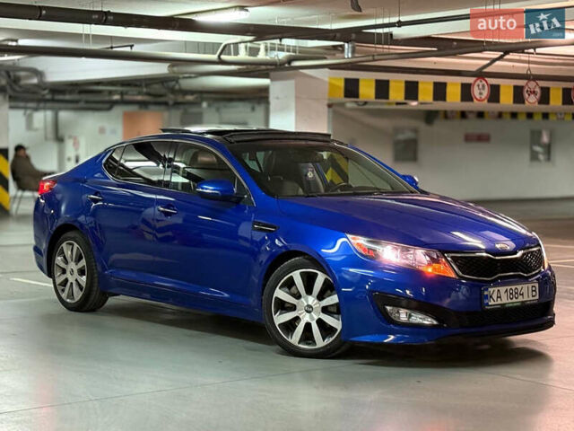 Синий Киа Оптима, объемом двигателя 2 л и пробегом 300 тыс. км за 8400 $, фото 2 на Automoto.ua