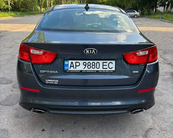 Синий Киа Оптима, объемом двигателя 2.4 л и пробегом 226 тыс. км за 9750 $, фото 5 на Automoto.ua