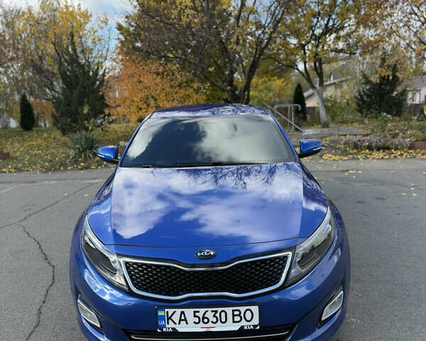 Кіа Оптіма 2014 у Києві на Automoto.ua Синій Кіа Оптіма, об'ємом двигуна 2.4 л та пробігом 123 тис. км за 10900 $, фото 4 на Automoto.ua