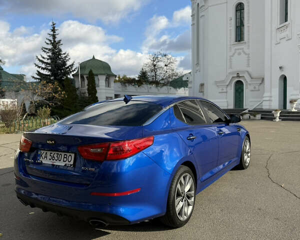 Кіа Оптіма 2014 у Києві на Automoto.ua Синій Кіа Оптіма, об'ємом двигуна 2.4 л та пробігом 123 тис. км за 10900 $, фото 6 на Automoto.ua