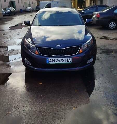 Синий Киа Оптима, объемом двигателя 2.4 л и пробегом 166 тыс. км за 10500 $, фото 6 на Automoto.ua