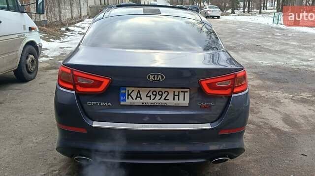 Синий Киа Оптима, объемом двигателя 2.4 л и пробегом 170 тыс. км за 11999 $, фото 4 на Automoto.ua