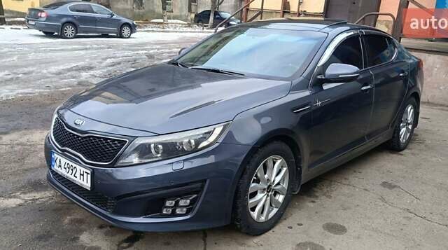 Синий Киа Оптима, объемом двигателя 2.4 л и пробегом 170 тыс. км за 11999 $, фото 2 на Automoto.ua