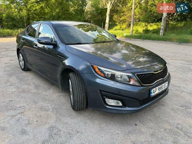 Синий Киа Оптима, объемом двигателя 2.4 л и пробегом 226 тыс. км за 9750 $, фото 2 на Automoto.ua